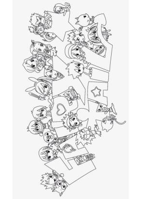 Раскраски Хвост Феи