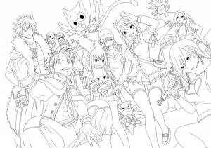 Раскраски Хвост Феи