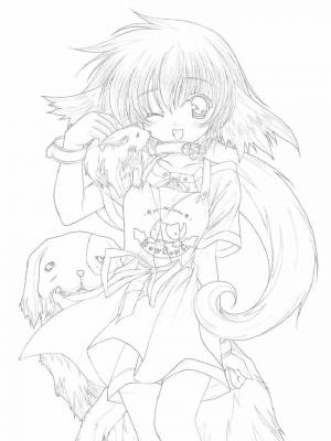 Раскраски Хвост Феи