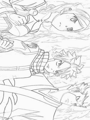 Раскраски Хвост Феи