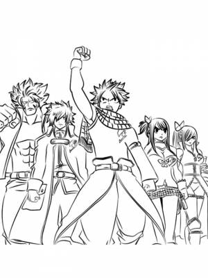 Раскраски Хвост Феи