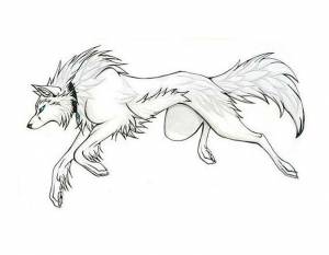 Волк картинки раскраски