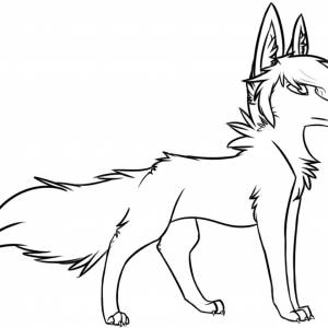 Аниме собаки для срисовки