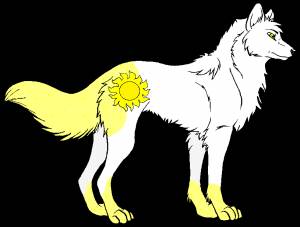 Раскраски волков и единорогов