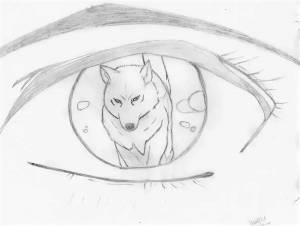 Рисунки Волков аниме карандашом