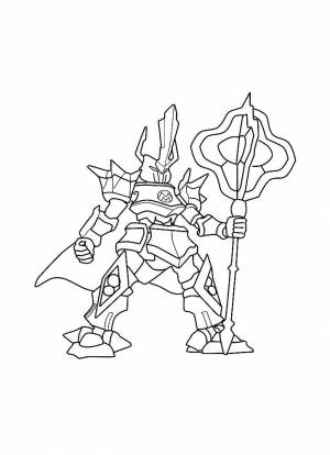 Раскраска LBX