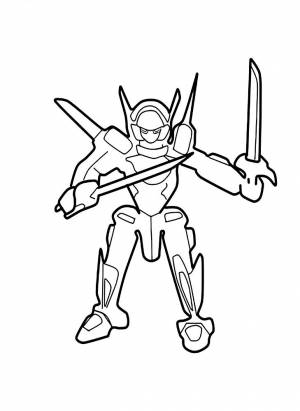 Раскраска LBX