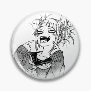 Мягкая булавка для пуговиц Toga Himiko моя геройская академия, забавная модная шляпа, милый мультяшный декор, подарок, значок, ювелирные изделия, Женская Брошь, одежда для влюбленных