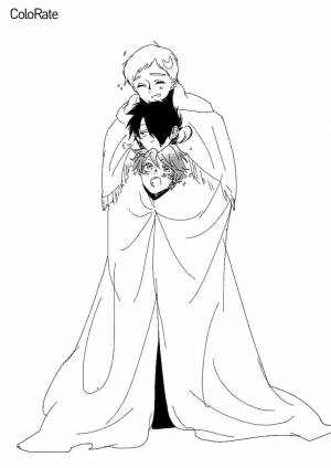 Раскраска Объятия согревают