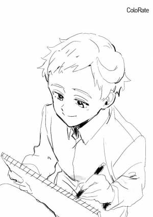 Раскраска Норман рисует