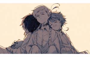 Эмма и Норман обещанный Неверленд арт