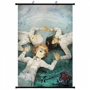 Аниме обещанный Neverland Yakusoku no Neverland Норман Эмма Рэй настенный плакат настенный подвесной плакат домашний декор