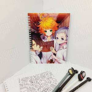 Аниме скетчбук Обещанный неверленд