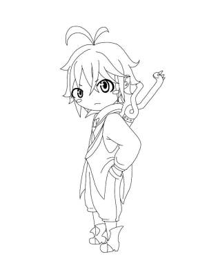 Раскраски Семь смертных грехов