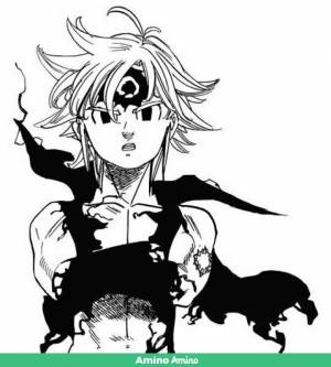 Мелиодас семь смертных грехов для срисовки