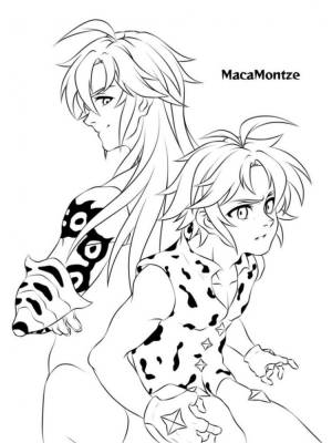 Раскраски Семь смертных грехов