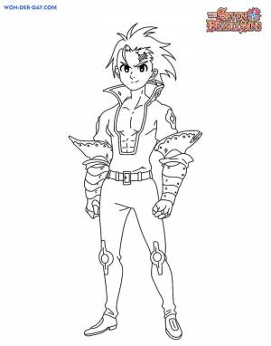 Раскраски Семь смертных грехов