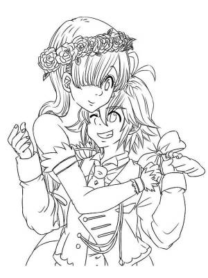 Раскраски Семь смертных грехов