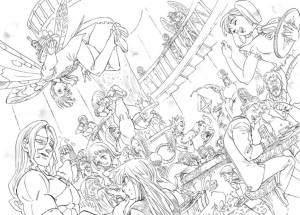 Раскраски Семь смертных грехов