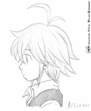 Мелиодас рисунок