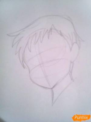 Как нарисовать Кинга из аниме Семь Смертных Грехов поэтапно