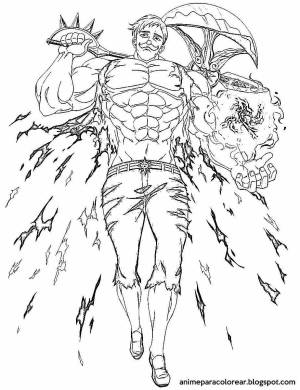 Раскраски Семь смертных грехов