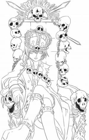 Раскраски Семь смертных грехов