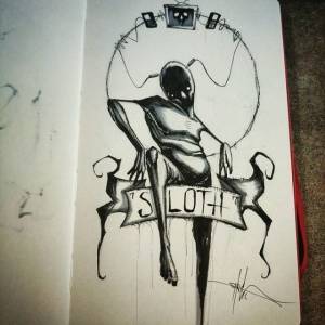 Рисунки карандашом 7 смертных грехов