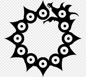 Курс подготовки учителей медитации гнева Символ Семь смертных грехов Футболка, 7 грехов, белый, лист, служба png