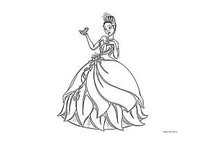 Раскраски принцессы Диснея