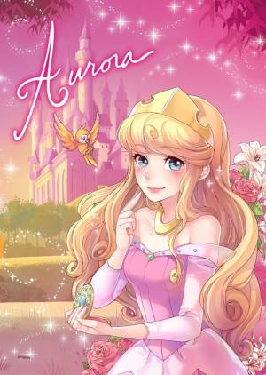 Дисней Принцессы в аниме стиле