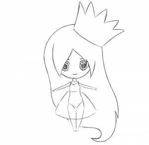 Как нарисовать принцессу из сказок