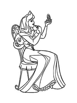 Раскраски Принцесса Аврора