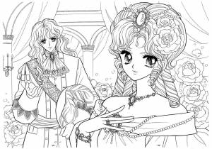 Раскраски аниме принцессы