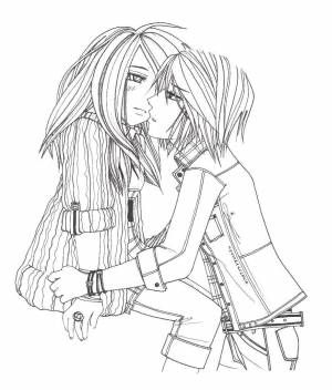 Раскраски Раскраска Аниме аниме раскраски антистресс