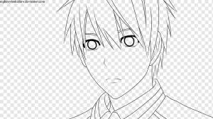 Тэцуя Куроко Куроко Баскетбол Рисование Line art Sketch, Аниме, png