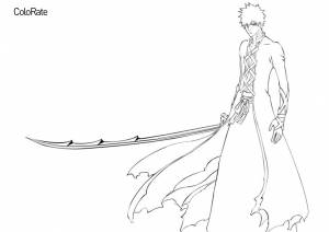 Раскраска Куросаки