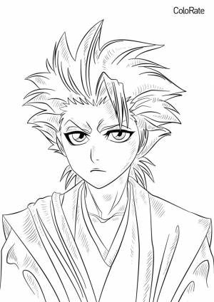 Раскраска Тоширо Хацугая