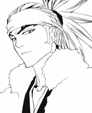 Блич раскраска