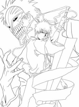 Раскраски Аниме блич