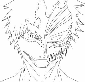 Ичиго рисунок карандашом