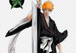 Ичиго Куросаки Урю Ишида Иссин Куросаки Рукия Кучики Отбеливатель, рисунок ичиго, чёрные волосы, вымышленный персонаж png