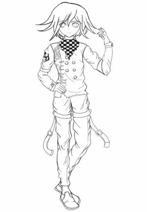 Раскраска Кокичи Данганронпа 3