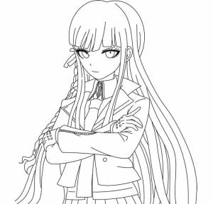 Раскраски данганронпа