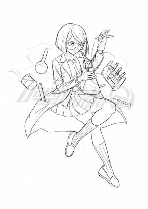 Раскраски Данганронпа