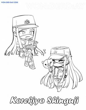 Раскраски Данганронпа