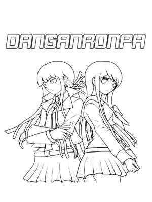 Раскраски Данганронпа