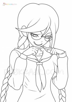 Раскраски Данганронпа