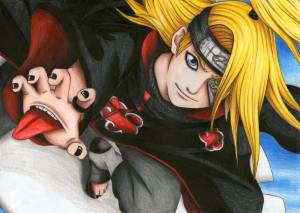 Обои Аниме Naruto, обои для рабочего стола, фотографии разное, арты, арт, парень, дейдара, тцукури, блондин, аниме, наруто Обои для рабочего стола,  обои картинки заставки на рабочий стол