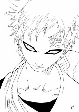 Раскраска гаара